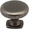 Jeffrey Alexander 1-3/8" Diameter Brushed Pewter Belcastel 1 Cabinet Knob MO6303BNBDL - alternate 8
